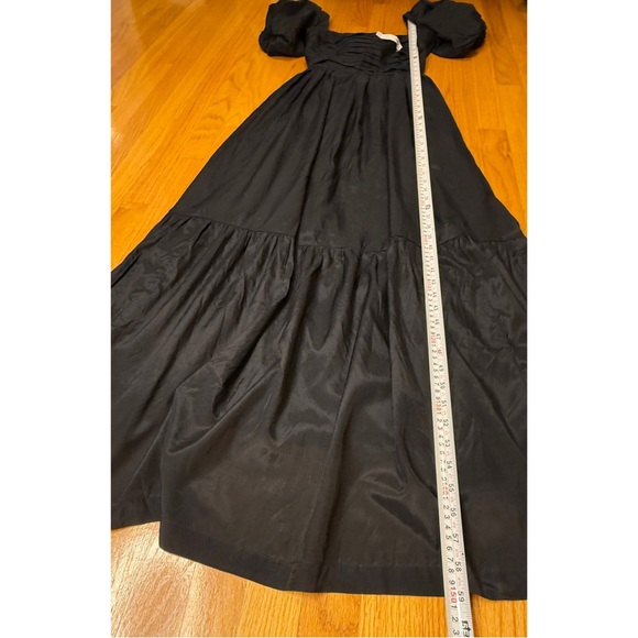 Abercrombie & Fitch The Emerson Drama Bow-Back Maxi Dress NWT - Picture 3 of 16